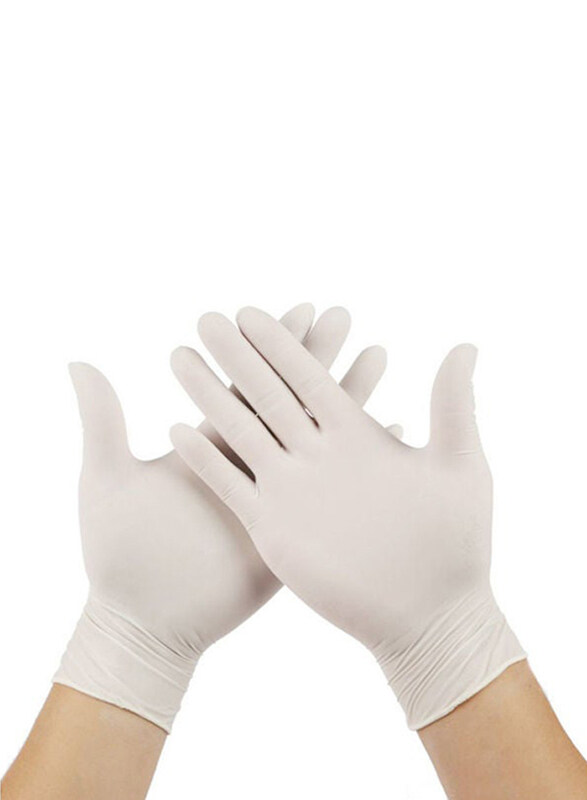 

Generic Disposable Protective Glove, 100 Pieces, White