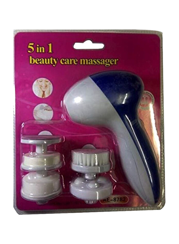 

Generic 5-In-1 Beauty Care Massager, White/Pink, 1 Piece