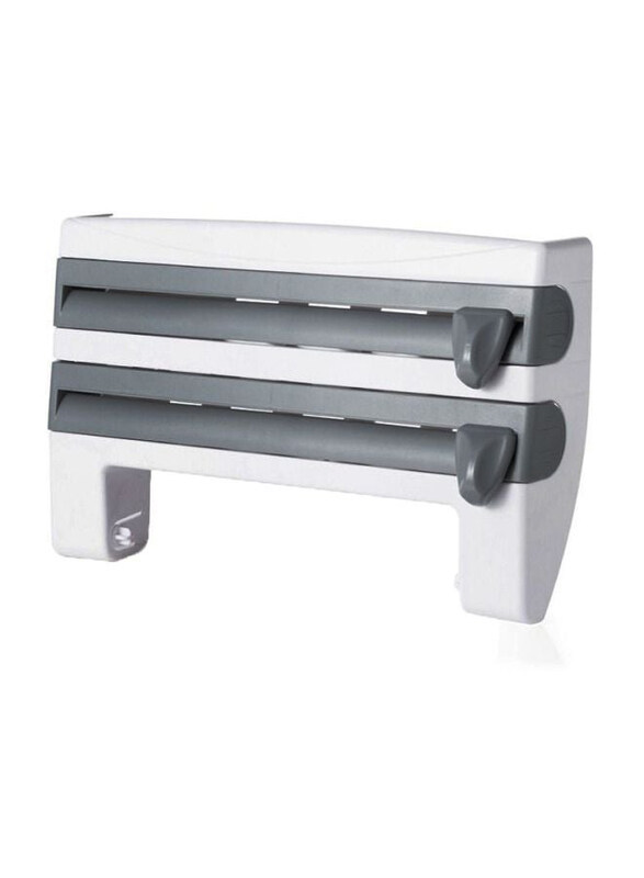 

Generic Classic Triple Paper Dispenser Holder, Grey/White