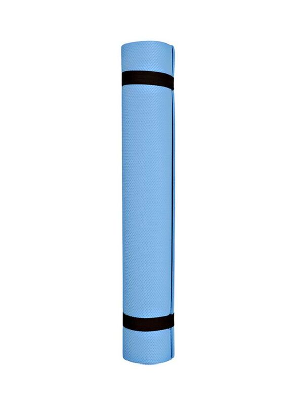 TA Sports EVA Yoga Mat, 173 x 61 x 0.4cm, Blue