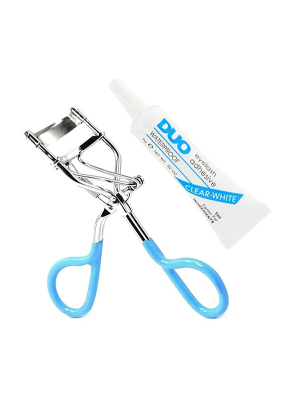 

Generic Eyelash Curler & Glue, Blue/Silver