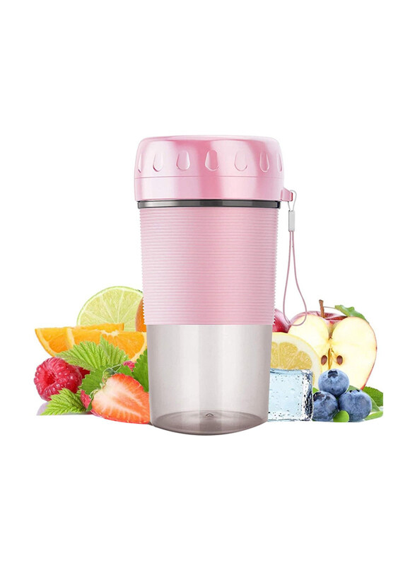 

Generic 300ml Portable Juicer Cup Blender, Pink