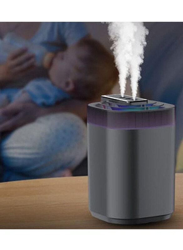 

Generic Aroma Diffuser Humidifier with Large Capacity and 7 Colour Atmosphere Lights, 3000ml, Assorted