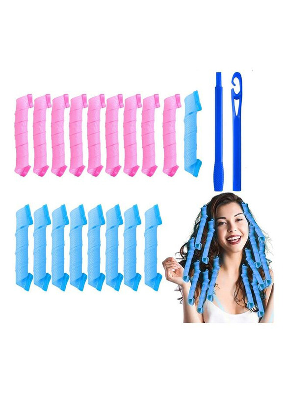 

Xiuwoo Heatless Spiral Curlers Hair Rollers Set, Multicolour