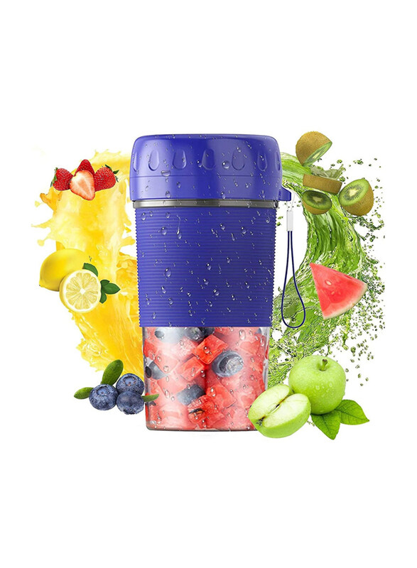 

Generic 300ml Portable Juicer Cup Blender, Blue