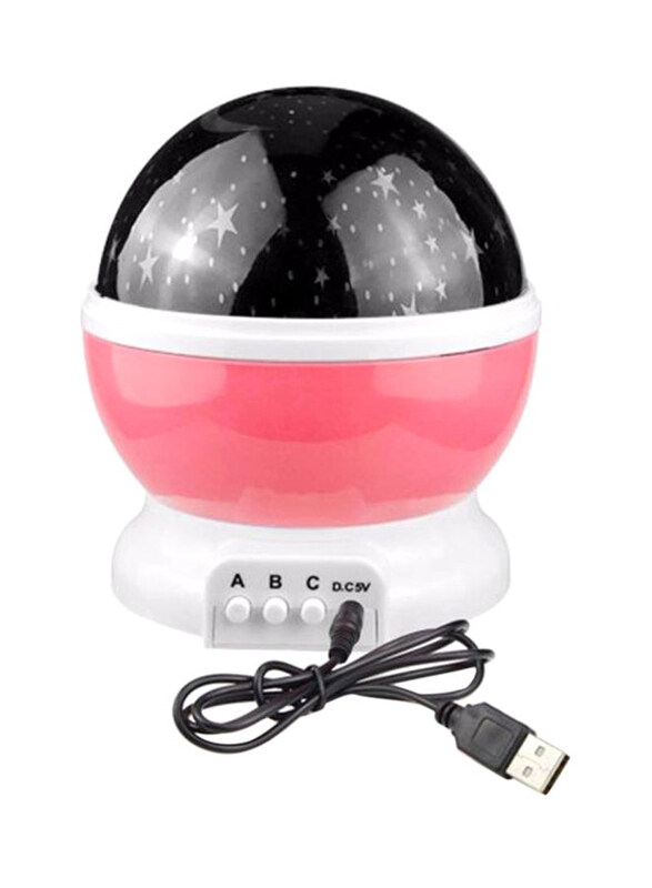 

Beauenty Star & Moon Starlight Projector Lamp with Cable, Multicolour