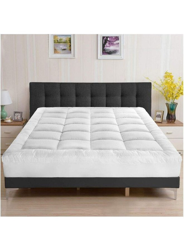 

Penhaligon's Lux Cotton Mattress Topper, Super King, White