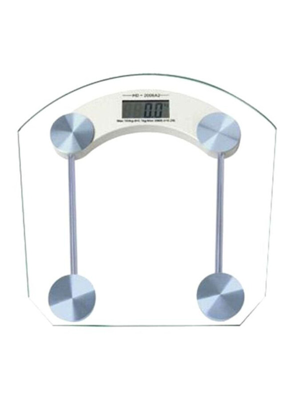 

Cool Baby Digital LCD Electronic Glass Weighing Scale, SZ270, White