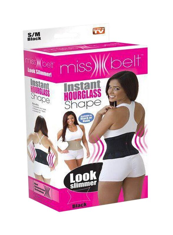 Abs Toning Belt, Small/Medium, Black