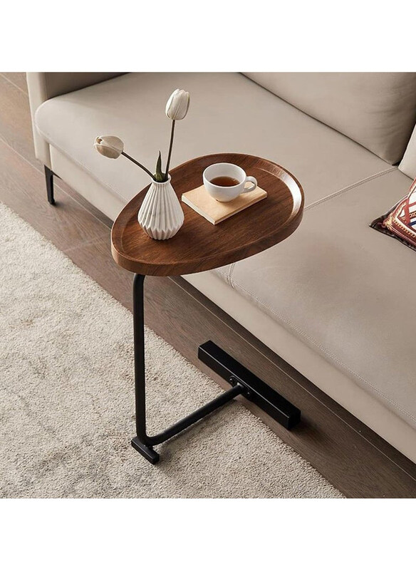 

DubaiGallery Wooden Unique Design Side Table, Brown