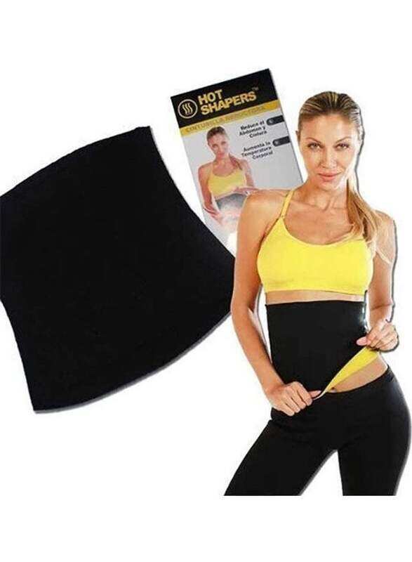 

Generic Hot Body Shaper Neoprene Slimming Belt, 3X-Large, Black