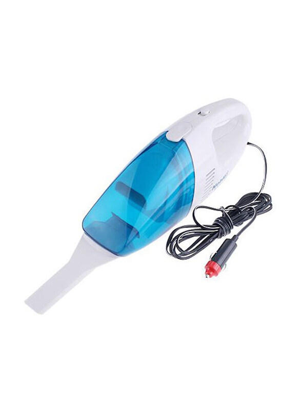 

Generic Electric Car Vacuum Cleaner, HOB102153, White/Blue