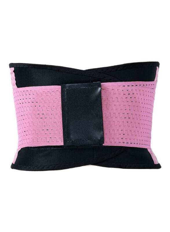 

Generic Waist Trainer Belt, Medium, Pink/Black