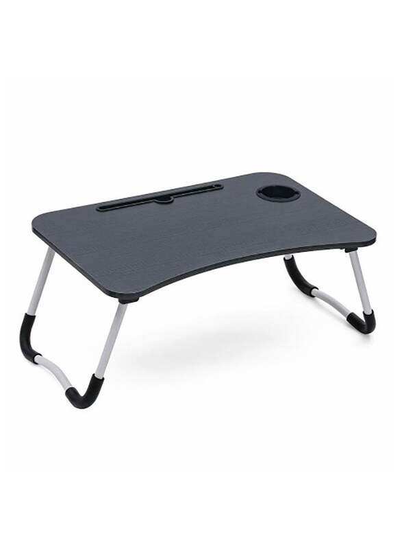 

Unspecified Foldable Laptop Desk, Black/White