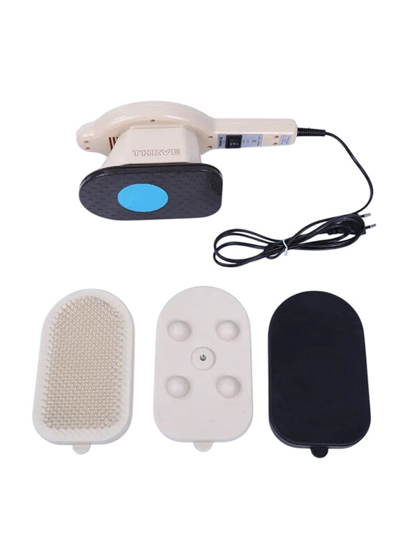 

717 Powerful Body Massager Pain Reliever Thrive, White/Black