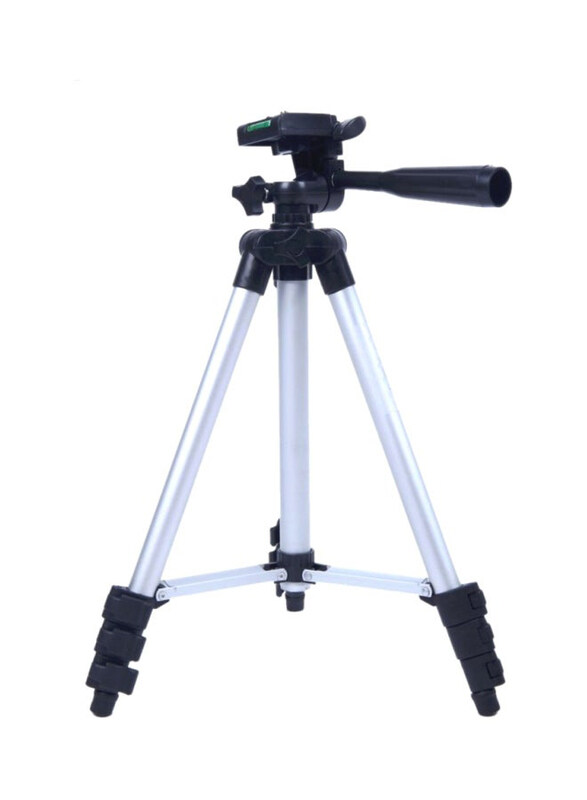

NA Camera Tripod Stand, Silver/Black