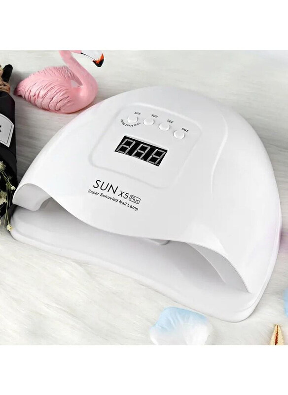 

Sun X5MAX Super Sunuvled nail lamp SUN X5 Max 120W 80W UV LED Lamp Nail Dryer, White