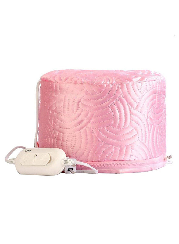 

Cetc Thermal Head Spa Cap with Nourishing Steamer for All Hair Types, Pink