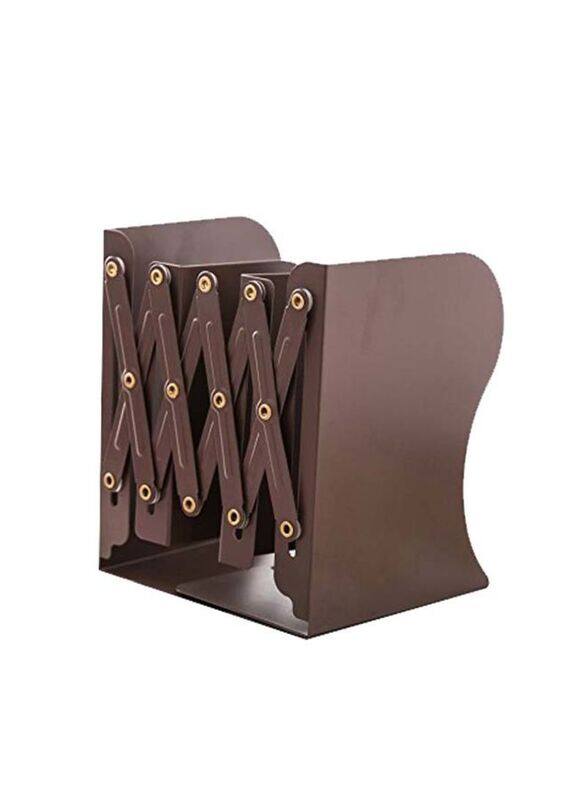 

Jiari Adjustable Bookend, Brown