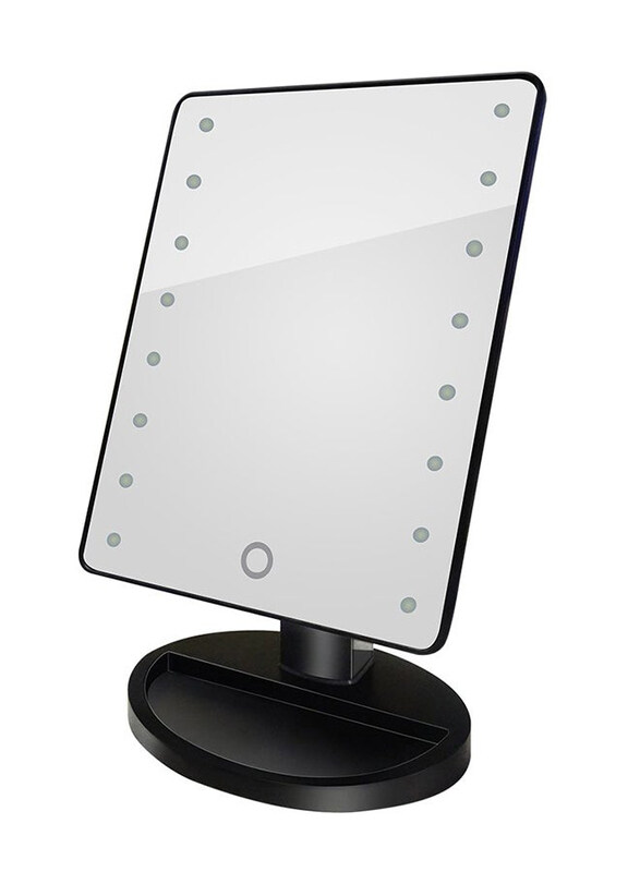 

Anself LED Light Rotatable Makeup Mirror, Black