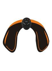 Silicone Gel Pad Smart Household Hip Trainer Accessories, Black/Orange