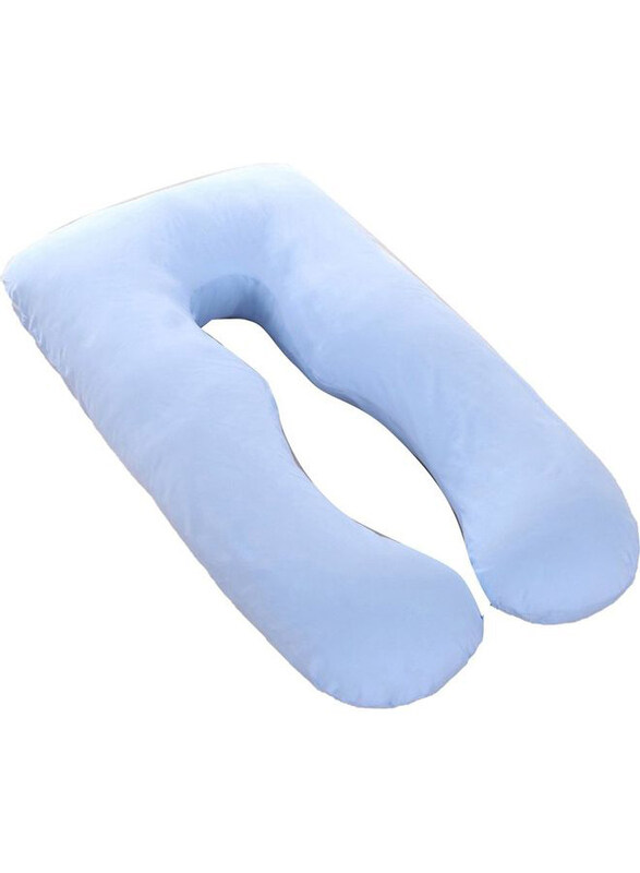 

Generic U-Shape Side Sleeper Pillow, Blue