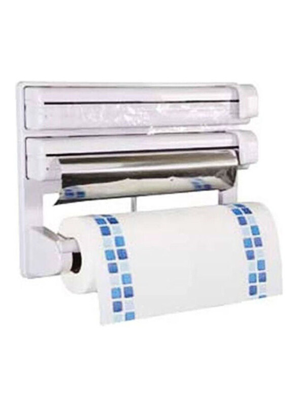 

Generic Triple Paper Dispenser, White