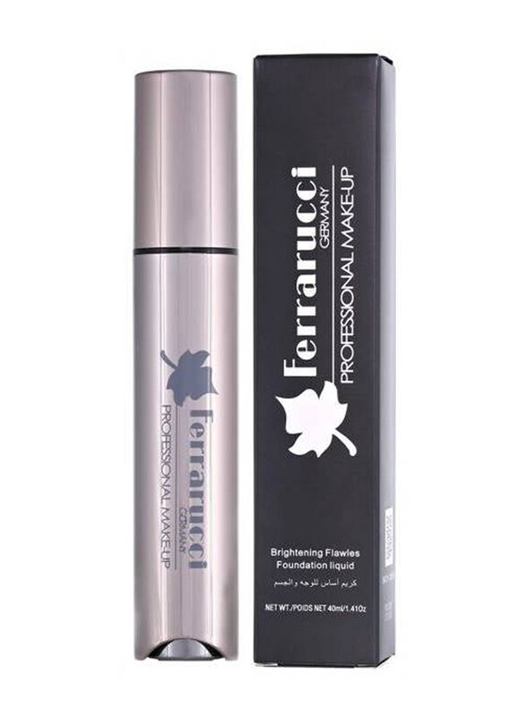 

Ferrarucci Professional Brightening Flawless Foundation Liquid, 40ml, Beige
