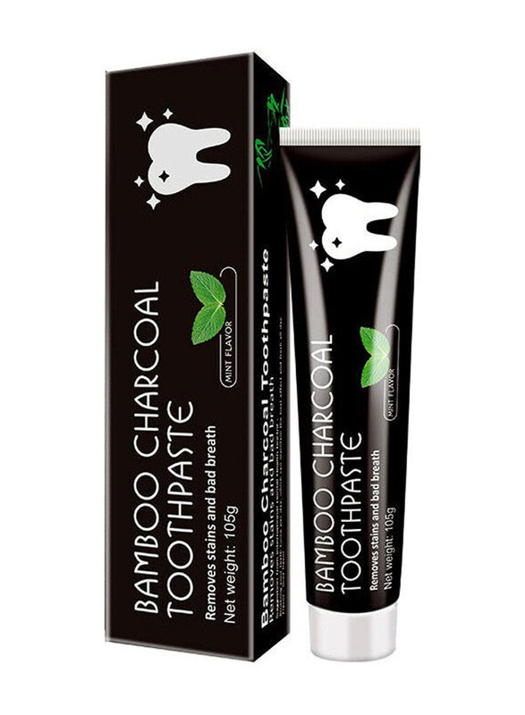 

Bamboo Charcoal Toothpaste Herbal Deodorization Bright Teeth Whitening Toothpaste, 105g