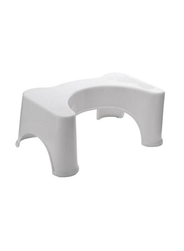 

Generic Aid Squatty Step Foot Stool, White