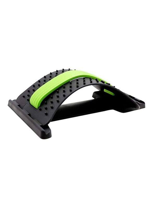 

XiuWoo Adjustable Back Stretcher Device with Magnetic Points, T152, Black/Green