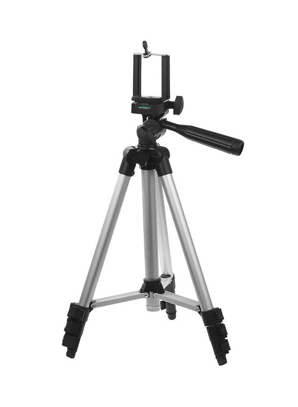 

NA Portable Pan Head Tripod Mount Bracket, Black/Silver