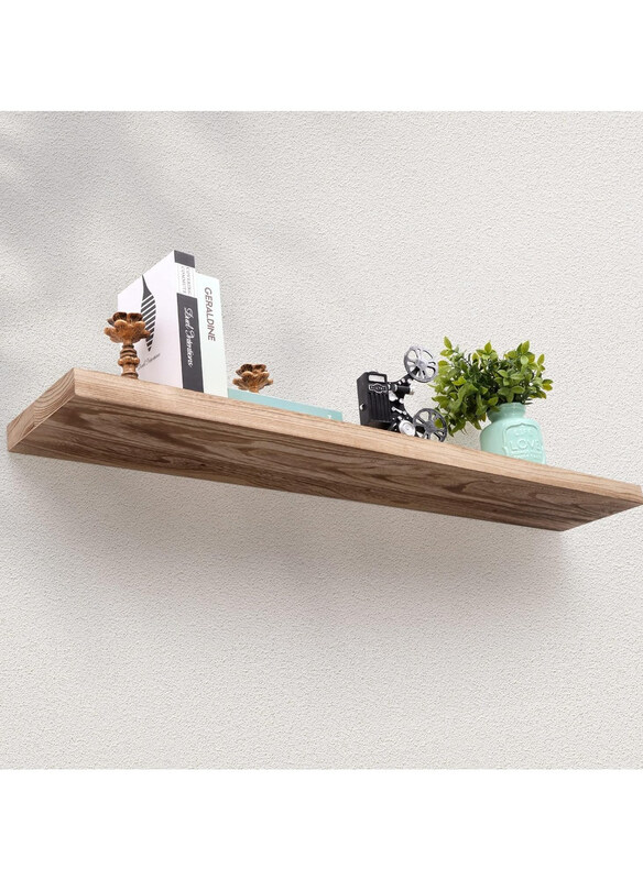 

DubaiGallery 70Cm Floating Wall Shelf Ledge Shelf, Beige