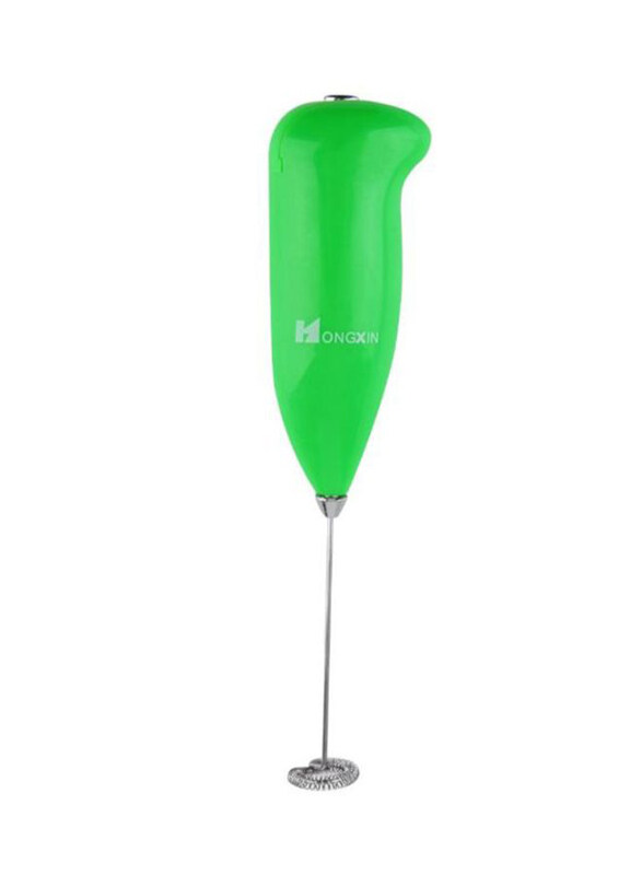 

Generic Electric Handheld Whisk, Green/Silver