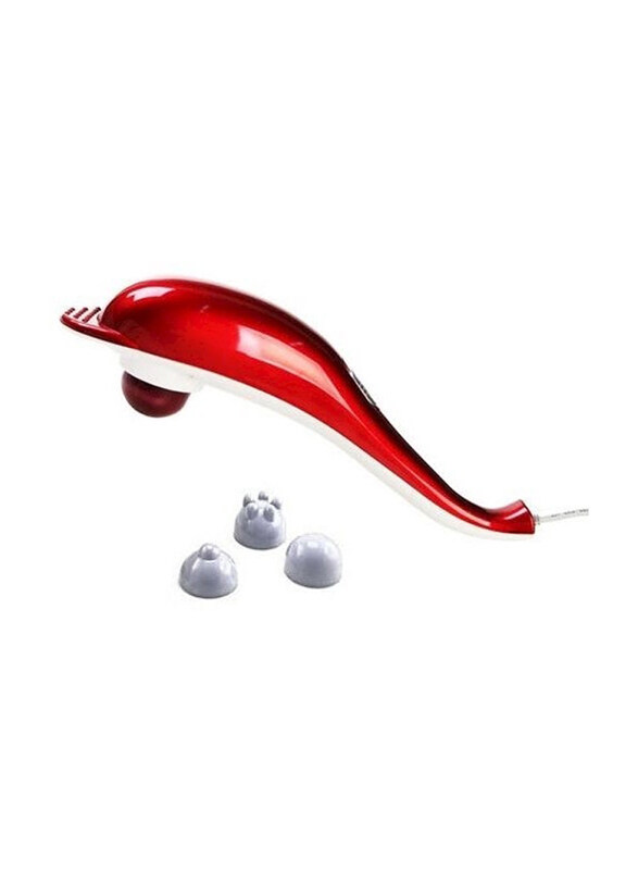 

Bodycare Dolphin Electric Body Massager, Red