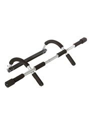 Iron Gym Total Upper Body Work Bar, 40cm, Black/Silver