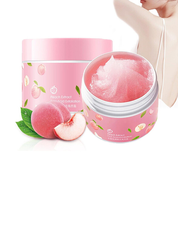 

Bioaqua Honey Peach Extract Fruit Acid Exfoliation Body Scrub Nourishing Facial Cream, 140gm