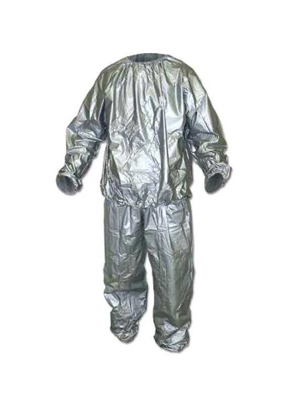 

Generic Slimming Sauna Suit, Medium, Silver