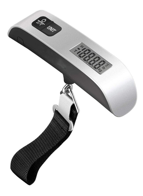 

Generic Pack Of 2 Digital Hanging Luggage Scale, Silver/Black