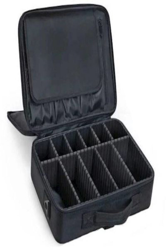 

Generic 3-Layer Cosmetic Case, Black