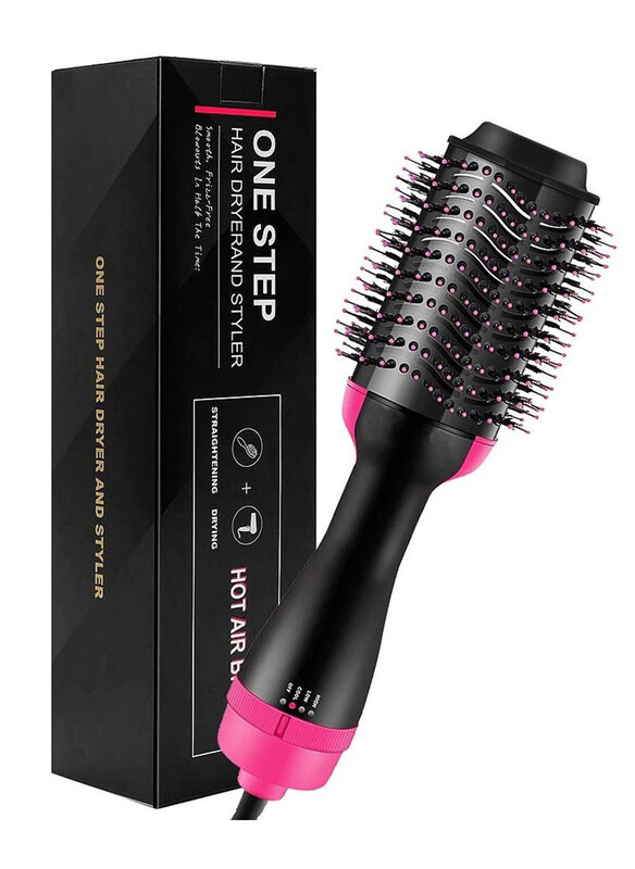 

One Step 3 in 1 Hair Dryer & Volumizer Hair Styler, Black