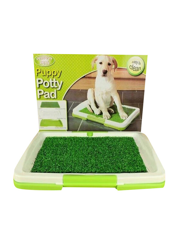 

Generic Training Washable Portable Grass Potty Patch Pet Loo for Dog & Puppy, Green