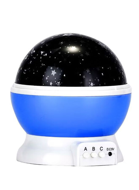 

Generic Rotating Star Light LED Table Lamp, Multicolour