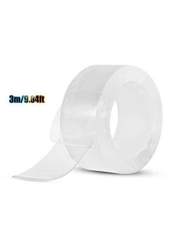 

Generic Washable Traceless Double Sided Adhesive Tape, OS2468-4-A, White