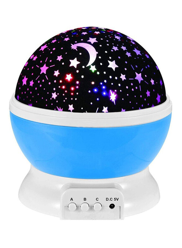 

Generic Topluss Rotating Night Lamp, Multicolour
