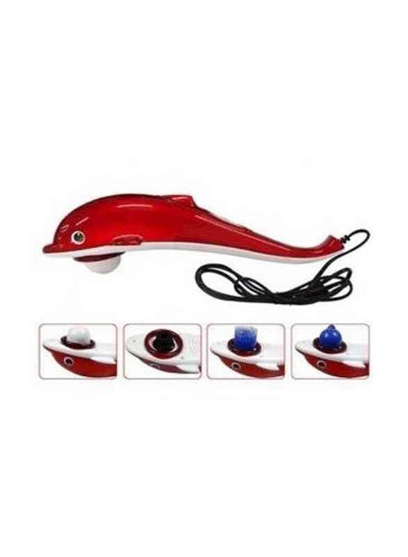 

Generic Dolphine Massager With Infrared, Red