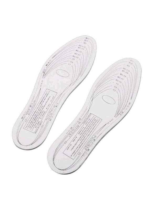 

Generic Unisex Memory Foam Insoles Spring-back Women Inner Running Sole Slippers Shoepad Men Foot Pad, 1 Pair