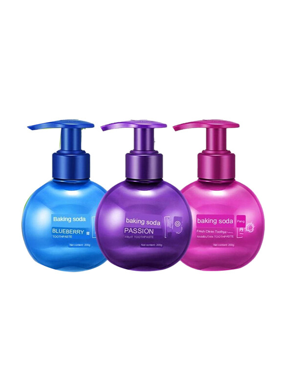 

Passion Baking Soda Stain Removal Whitening Mouthwash, Assorted Colour