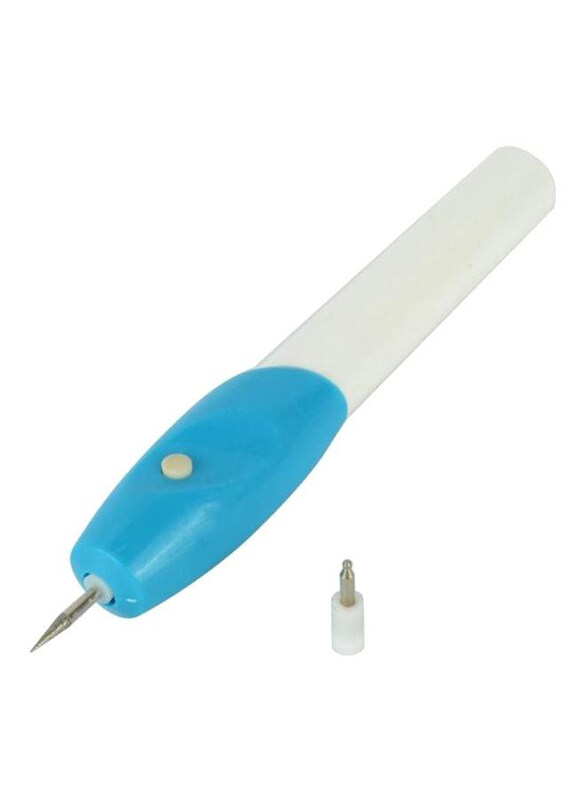 

GoodTool DIY Electric Engraving Pen, White/Blue