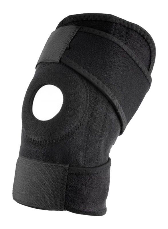 

Generic Adjustable Unisex Sports Elastic Brace Knee Support Pad, Black